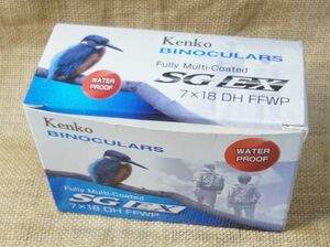 展示品 Kenko 防滴雨対策 BINOCULARS SG EX 7×18 DH FFWP WaterProof ケンコー　双眼鏡　ウォータープルーフ 