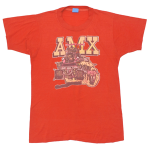 70s usa vintage AMERICAN MOTORS AMX マッスルカー Tシャツ アメリカンモーターズ size.M