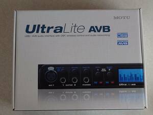 MOTU UltraLite AVB オーディオインターフェース 中古