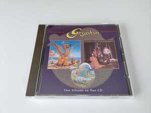 Gryphon /Gryphon(73年1st)/Midnight Mushroom(74年2nd) 2in1CD CASTLE UK ESMCD356 96年リリース,中世フォーク,ルネサンス,英プログレ