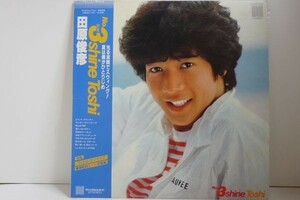 ▲LP盤 田原俊彦 No. sun 3 shine Toshi 帯付 1LP▲