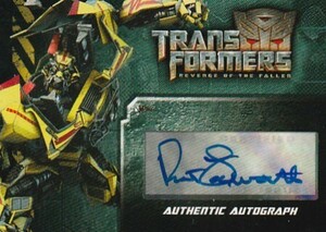 TOPPS TRANSFORMERS トランスフォーマー ロバート・フォックスワース 直筆サインカード ラチェット