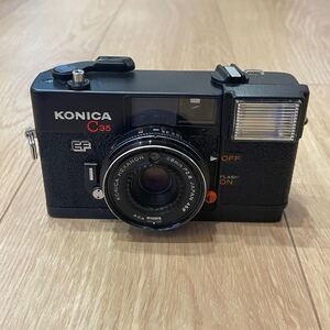 コニカ Konica C35 EF ピッカリコニカ 動作確認済み コンパクトフィルムカメラ