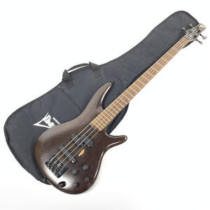 Ibanez アイバニーズ SDGR エレキベース Electric Bass 日本製 Serial No.F0202227 ブラウン系 ソフトケース付 ★ 簡易検査品