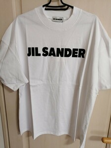 ★☆新品未使用☆★ジル・サンダー JIL SANDER フロントロゴ 半袖Tシャツ White 白 size M