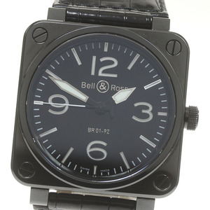 ベル＆ロス Bell＆Ross BR01-92 セラミック 自動巻き メンズ 美品 _846543