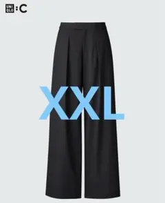 XXL UNIQLO C ユニクロC タックワイドパンツ