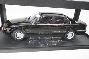 ＊ KK scale / KKスケール 1/18 BMW 740i E38 1stシリーズ 1994 ブラックメタリック KKDC180366