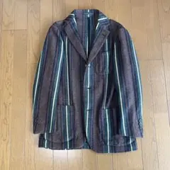 LARDINI ストライプ　ジャケット