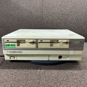 DT98-322 激安 PC98 デスクトップ NEC PC-8801MkII FR HDD欠品 通電確認済み ジャンク