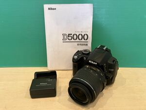 催a◇ 001 Nikon D5000 2127234 AF-S NIKKOR 18-55mm 1:3.5-5.6G DX デジタル一眼レフカメラ 中古品 動作品