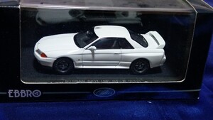 EBBRO エブロ 1/43 Nissan 日産 スカイライン GT-R (R32) ホワイト 未開封品