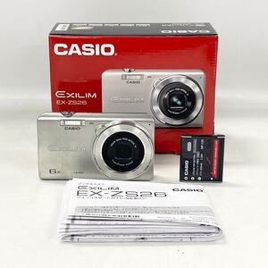 【1R42】1円スタート CASIO EXILIM EZ-ZS26 カシオ エクシリム デジタルカメラ コンパクトデジタルカメラ デジカメ コンデジ 通電確認済み