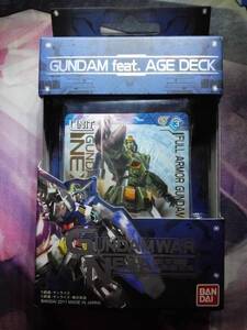 ガンダムウォーネグザ GUNDAM feat.AGE DECK 未開封1個