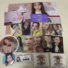 TWICE SANA サナ　フォトカード＆バッジセット