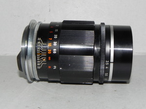 Canon 100mm/f3.5レンス゛(Lマウント)ジャンク品