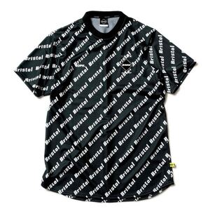 【新品タグ付き】 18aw 19 FCRB f.c real bristol エフシーレアルブリストル SOPHNET ソフネット S/S TRAINING TOP Tシャツ カットソー 黒