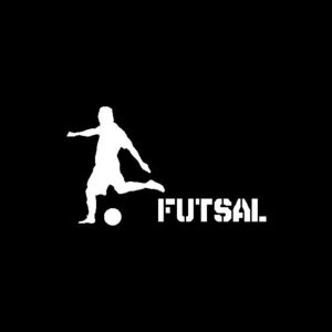 FUTSAL ステンシル　カッティングステッカー　フットサル　車　に 