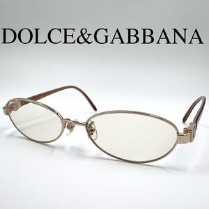 DOLCE&GABBANA ドルチェアンドガッバーナ メガネ 度入り オーバル