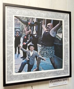 ザ・ドアーズ/LP ジャケット・ポスター 額付/The Doors/ジム・モリソン/Jim Morrison/STRANGE DAYS/60s サイケデリック/ハートに火をつけて