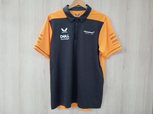 CASTORE MCLAREN FORMULA 1 TEAM 半袖ポロシャツ カストレ オレンジ サイズM 店舗受取可