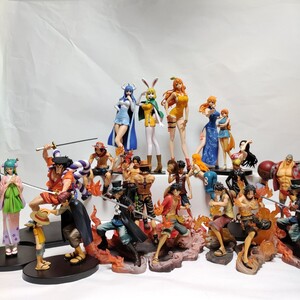 ワンピース フィギュア ONE PIECE ルフィ 美品 大量セット ナミ KING OF ARTIST DXF 一番くじ エール サボ 頂上戦争 おでん ワノ国