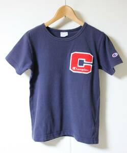 Champion（チャンピオン）◆バックプリント ワッペン付き Tシャツ 150 ハッシュアッシュ 別注