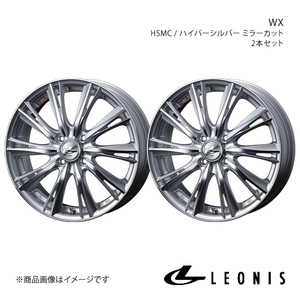 LEONIS/WX アルトラパン HE22S アルミホイール2本セット【16×5.0J 4-100 INSET45 HSMC】0033869×2