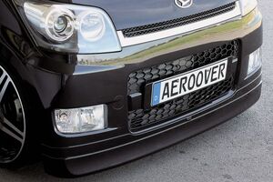 ＃L175S/L185S ダイハツ ムーヴカスタム前期モデル用　AEROOVER　エアロパーツ3点セット新品（要在庫/納期確認/電話番号）