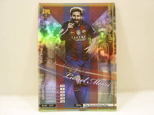 ■ WCCF 2016-2017 BUN-EXT リオネル・メッシ　Lionel Messi No.10 FC Barcelona Spain 16-17 The Best Unit MSN