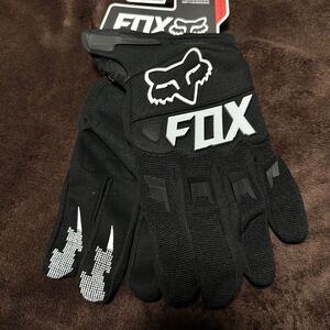  残り1点　XL ブラック　ホワイト　FOX RACING フォックス グローブ手袋 バイク モトクロス オフロード MX 防護手袋 レーシング 春 夏 秋