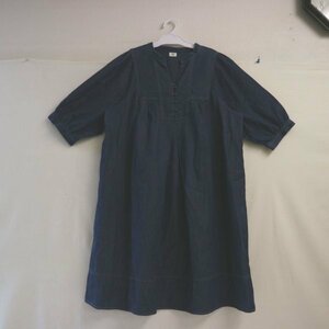 AT ワンピース レディース ジーンズ系(ブルー) Mサイズ 【USED品】10 00175