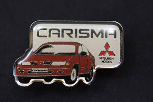 ■ 三菱 ピンバッジ カリスマ 欧州発売記念 W38mm rcitys MITSUBISHI CARISUMA ミツビシ ギャラン ミラージュ ランサー volvo s40 v40