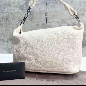 ◆未使用級◆BOTTEGA VENETA●ボッテガヴェネタ イントレチャート ショルダーバッグ ハンドバッグ レザー レディースバッグ 本革 ベージュ