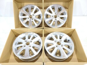 スズキ エブリイ DA17W DA17V 純正 14インチ 4.5J 4穴 PCD100 +50 ハブ径54㎜ 4本セット価格 センターキャップ無し