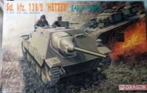 ドラゴン/1/35/ドイツ陸軍ヘッツアー駆逐戦車/初期型/未組立品/エッチングパーツ付