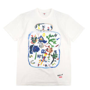 Supreme/Yohji Yamamoto Paint Tee　白L　シュプリーム/ヨージ ヤマモト ペイント ティー　2022FW