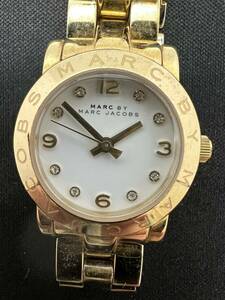 ◎8403　MARC BY MARC JACOBS MBM3057　QZ 不動品　テスター反応あり　マークバイマークジェイコブス