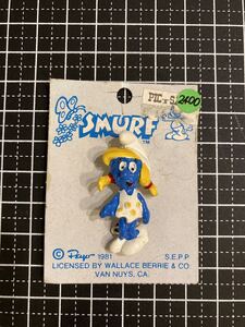 80sUSAビンテージ#SMURFスマーフブローチ6PINSピンバッジアメリカントリー古着西海岸ロックサーフ世田谷ベースヌーピーSupremeシュプリーム