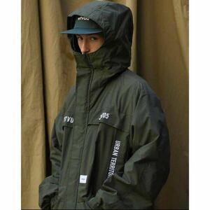 WTAPS SHERPA/JACKET/NYLON.TAFFETA 211BRDT-JKM02 OLIVE DARB カーキ ダブルタップス シェルパ マウンテンパーカー サイズ3 L