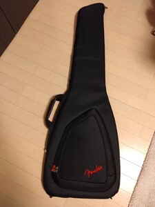 エレキベース用ギグバッグ Fender FB610 Electric Bass Gig Bag Black中古、ベース弦、JBピックガード付