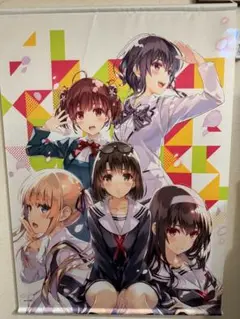 冴えカノ　タペストリー　⚠︎棒と紐なし⚠︎