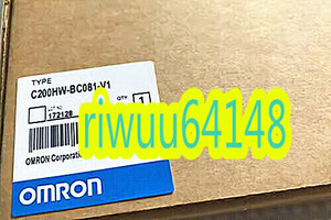 【保証付き】【送料無料】★新品！　OMRON/オムロン　 C200HW-BC081-V1 ベースユニット