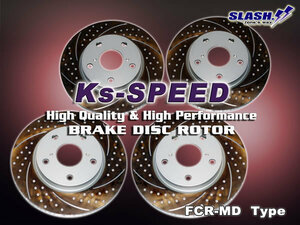 《FCR素材》Ks-SPEED■Front/FCR-MD8244■TOYOTA■MR2■SW20■Ⅱ.Ⅲ.Ⅳ.Ⅴ型■1991/12～1999/8■Front 275x30mm■