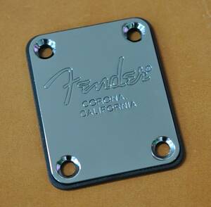 ★FenderVintage-Style Neck Plate フェンダー ネックプレート(クローム） ★