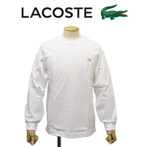 LACOSTE(ラコステ) TH5583-99 ベーシック ロングスリーブ Tシャツ 長袖 001ホワイト LC358 3-S