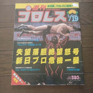 週刊プロレス昭和63年1月19日 239号