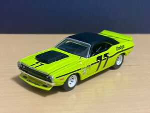 ホットウィール 100% HotWheels VINTAGE PONY WARS ROAD RACING ’70 DODGE CHALLENGER ダッジ チャレンジャー ルース品