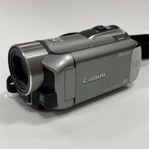 #2833 Canon HD iVis HF R10 ★動作未確認/ジャンク品 デジタルビデオカメラ キャノン シルバー 映像機器