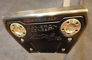 S515 稀少 美品【スコッティキャメロン PHANTOM X 9.5 TRIPLE BLACK】3.3インチ/Titleistラベル付き/正規品/Scotty Cameron/パター